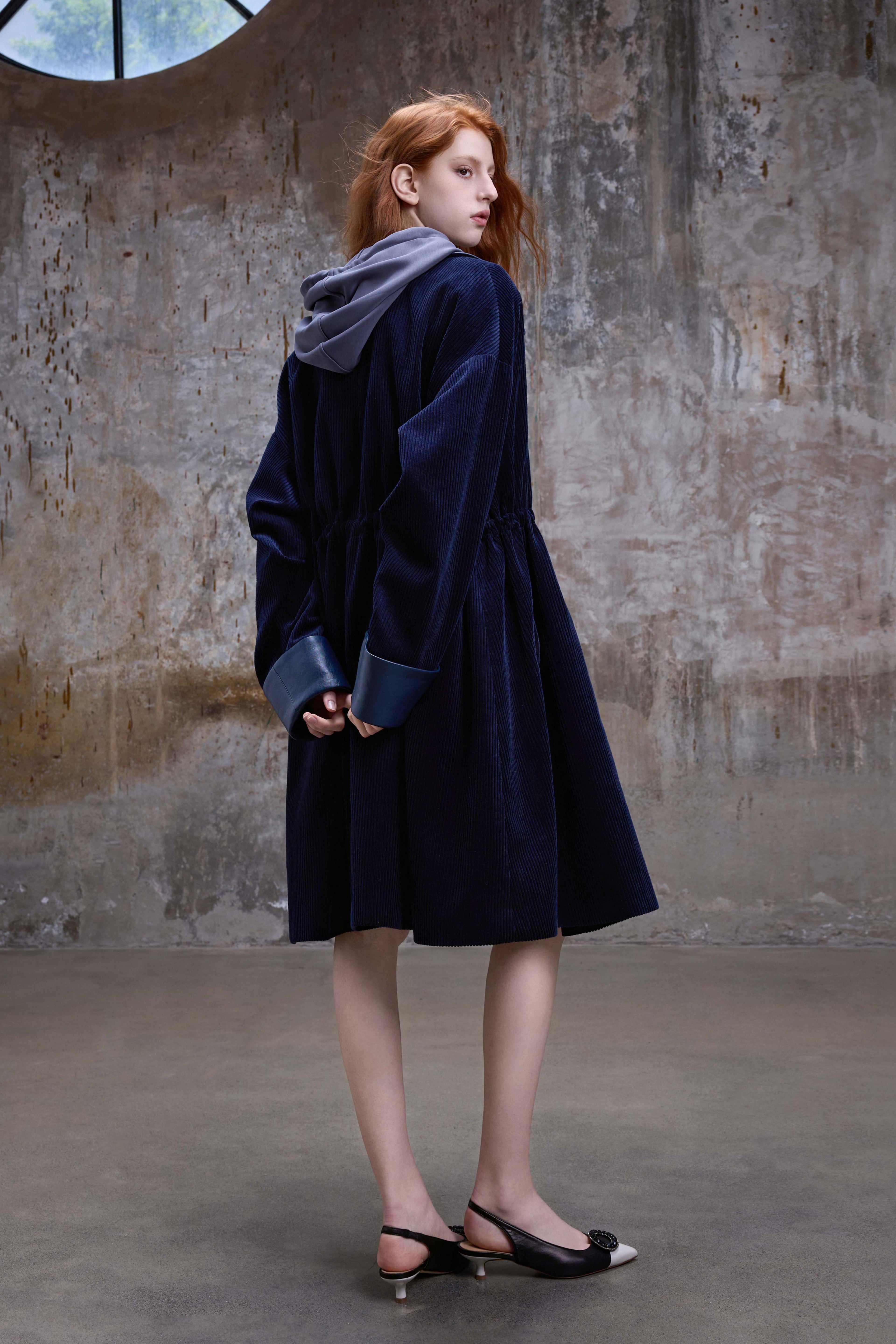 Navy Corduroy Jacket