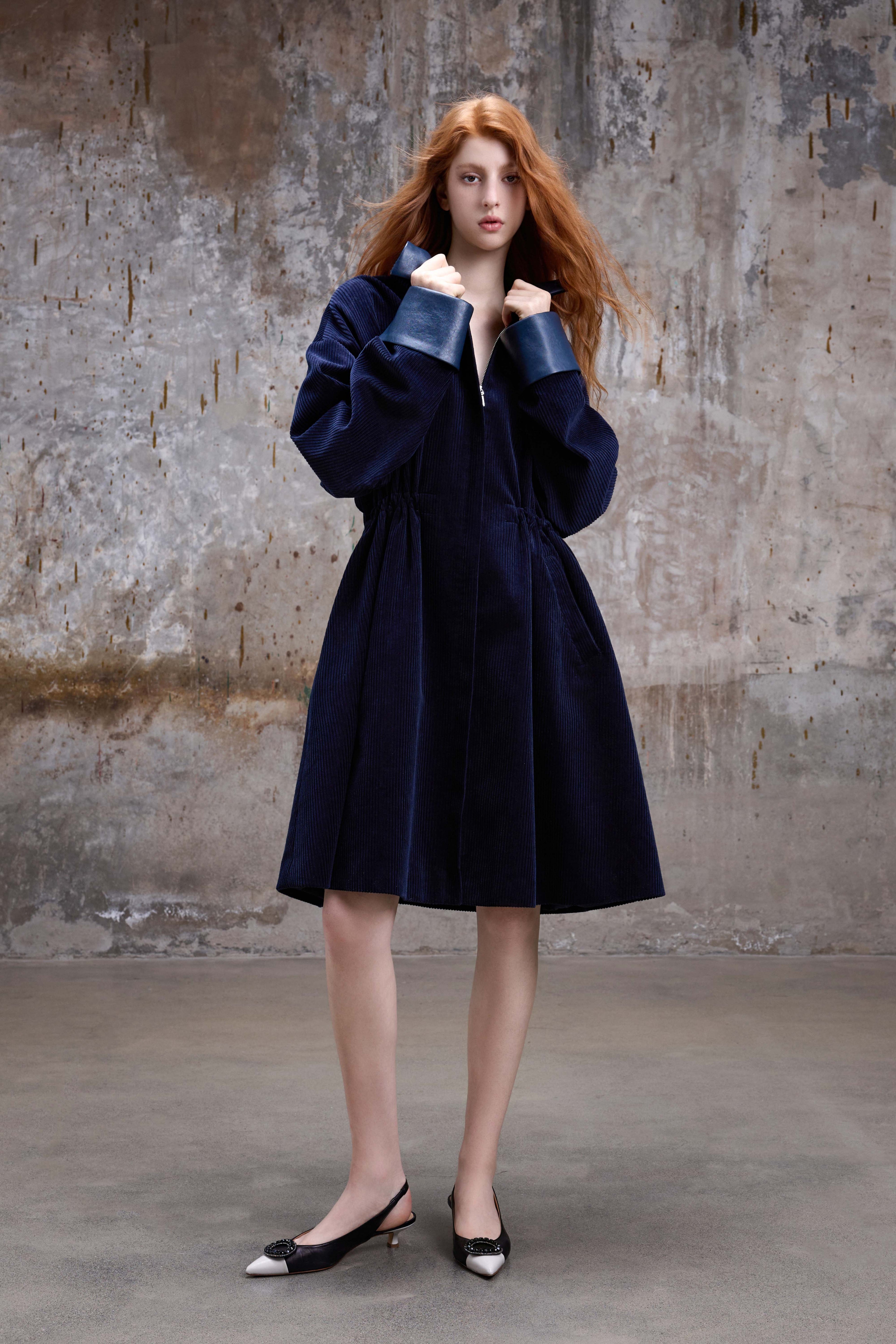 Navy Corduroy Jacket