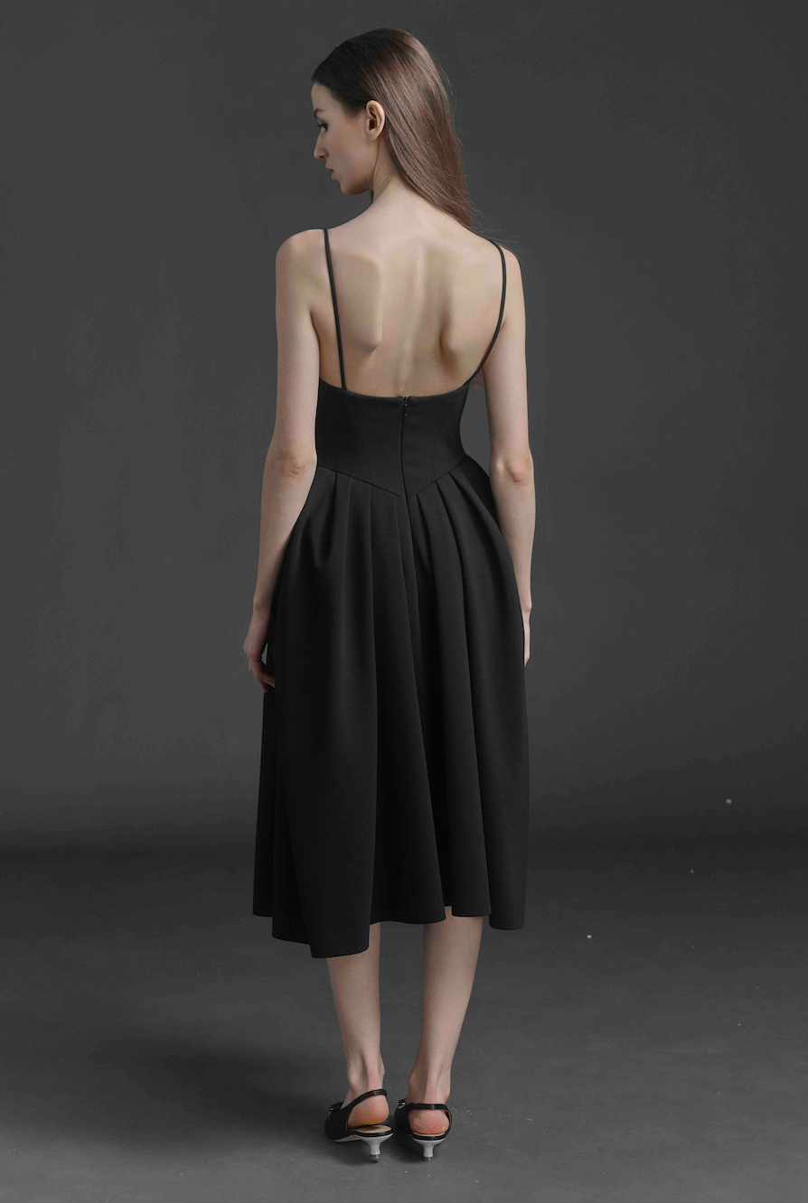 Black Camisole Dress