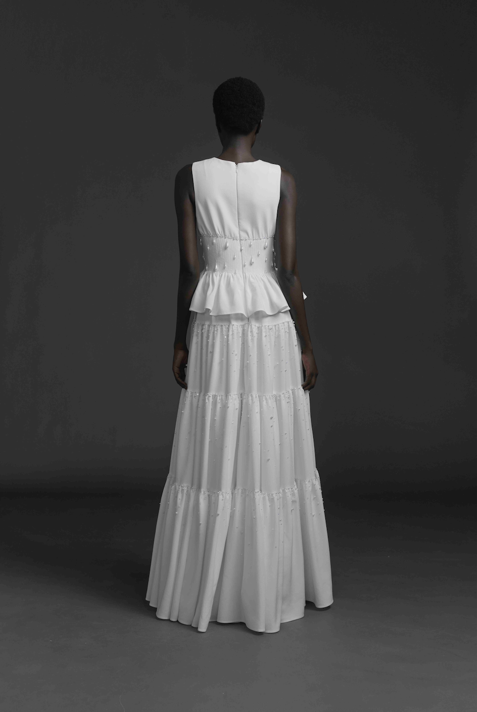 White Pearl Maxi Dress