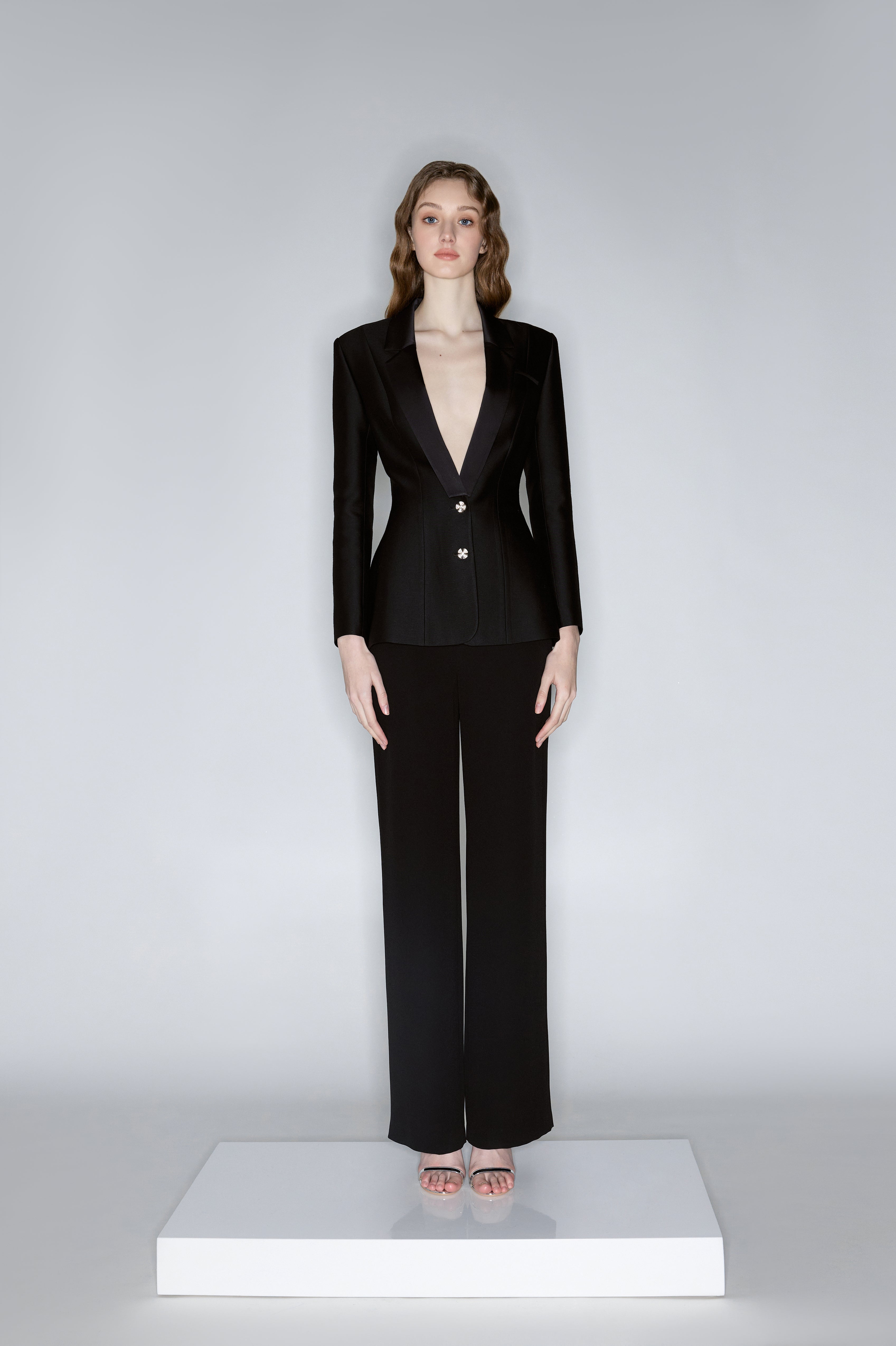 Black Hourglass Blazer