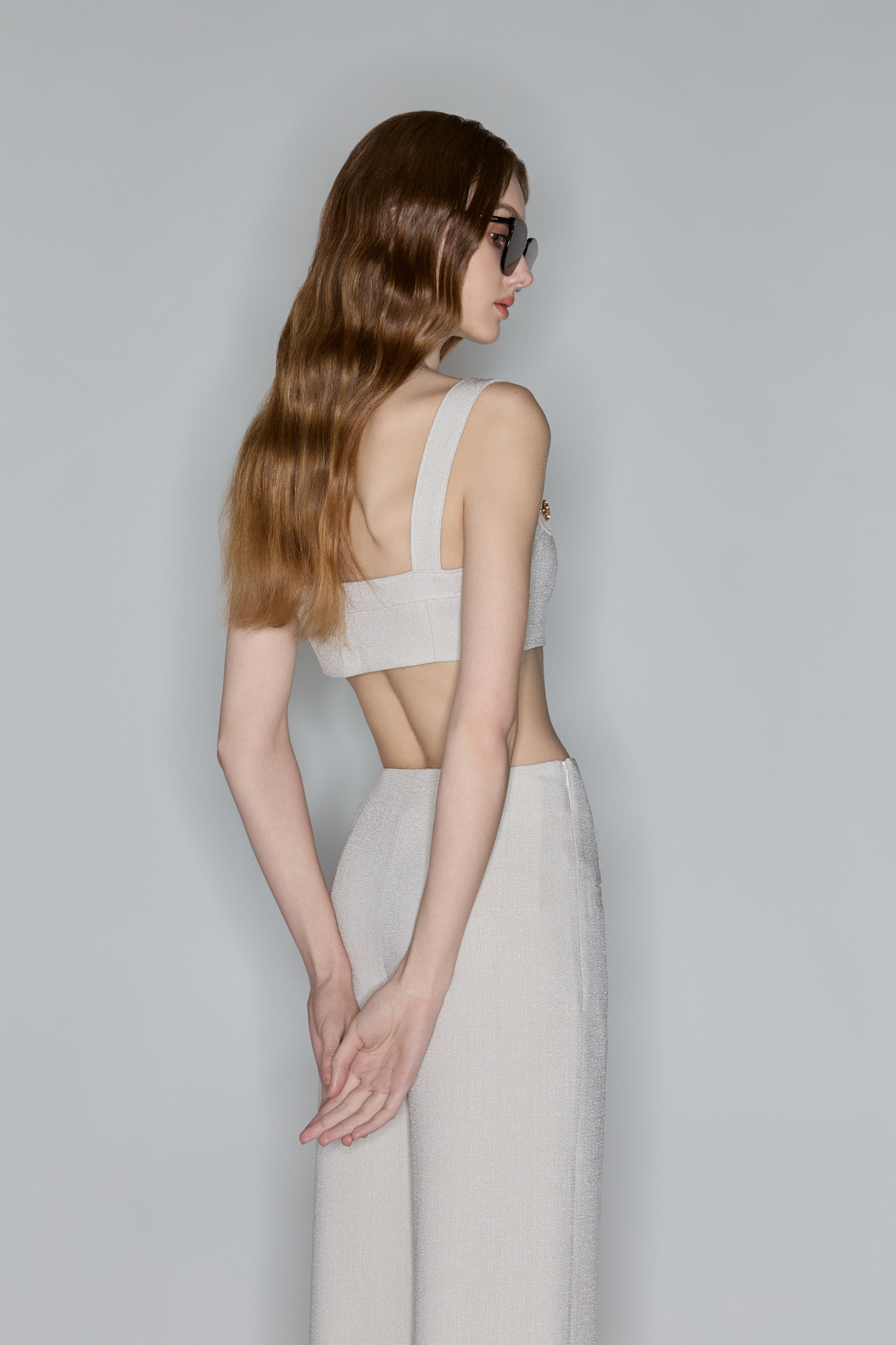 Light Cropped Vest