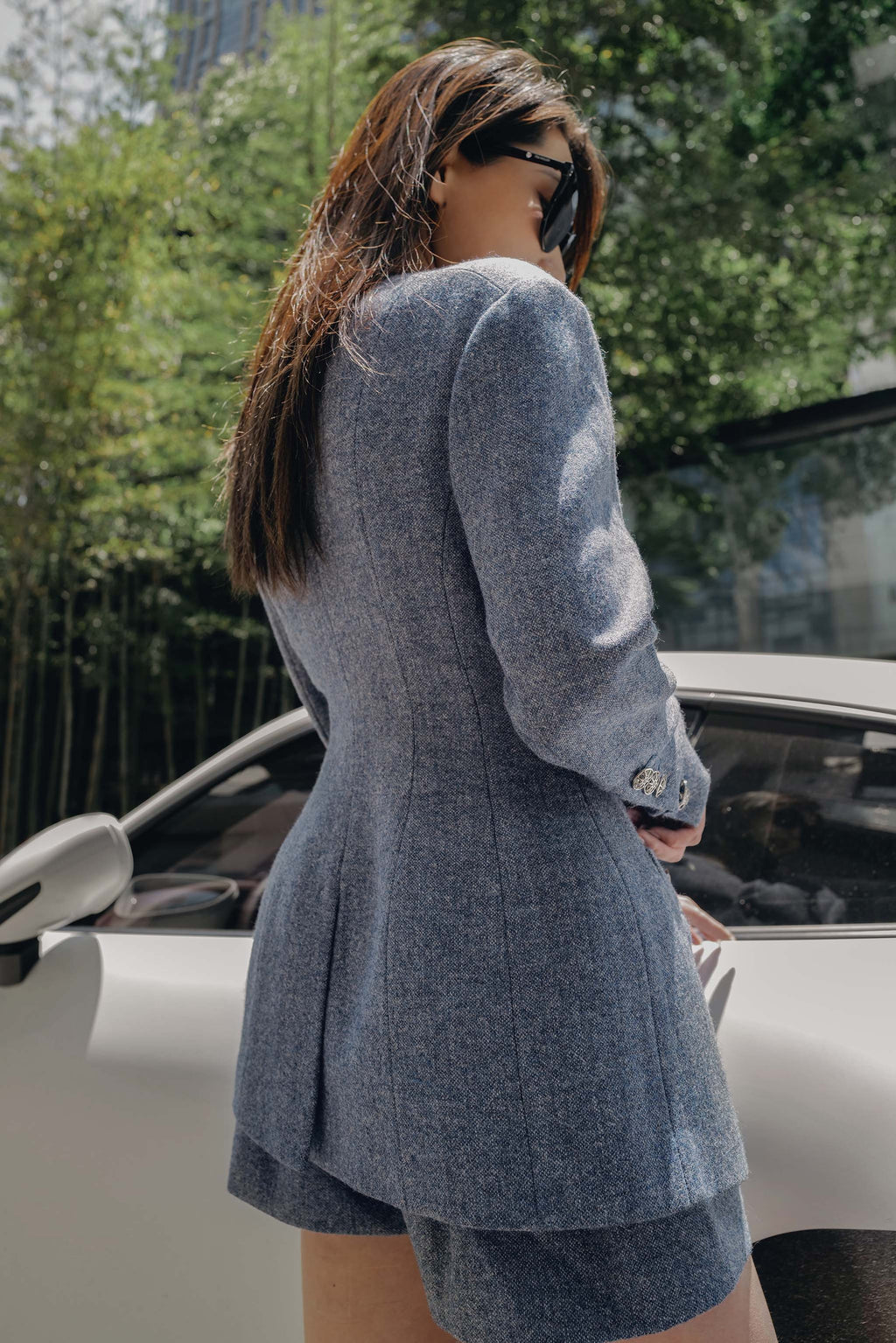 Blue Wool Blazer